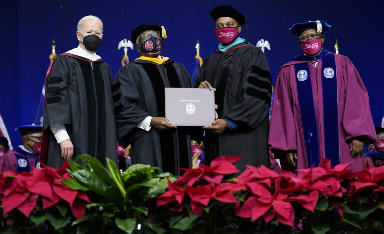 President Biden HBCU Graduation
